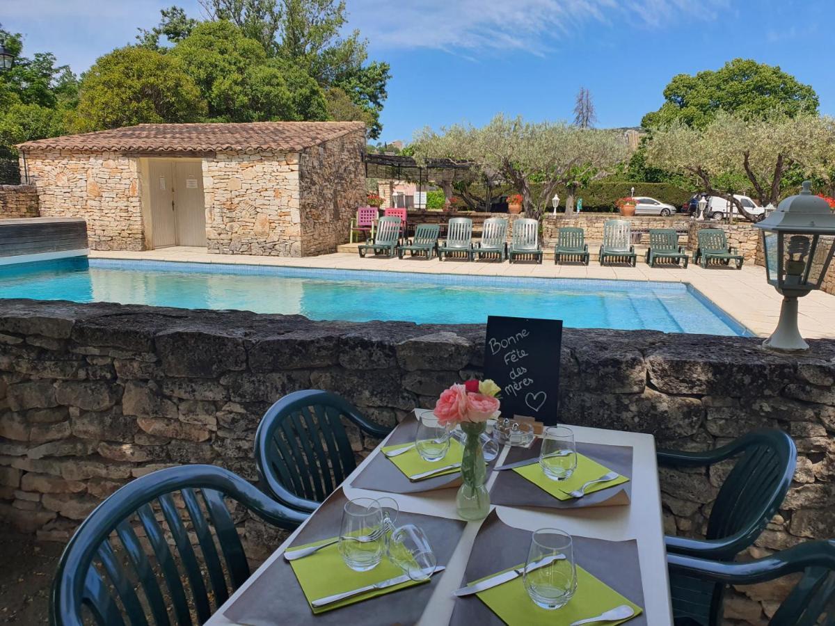 Logis Hotel Restaurant L'Escarbille Saint-Martin-d'Ardeche Luaran gambar