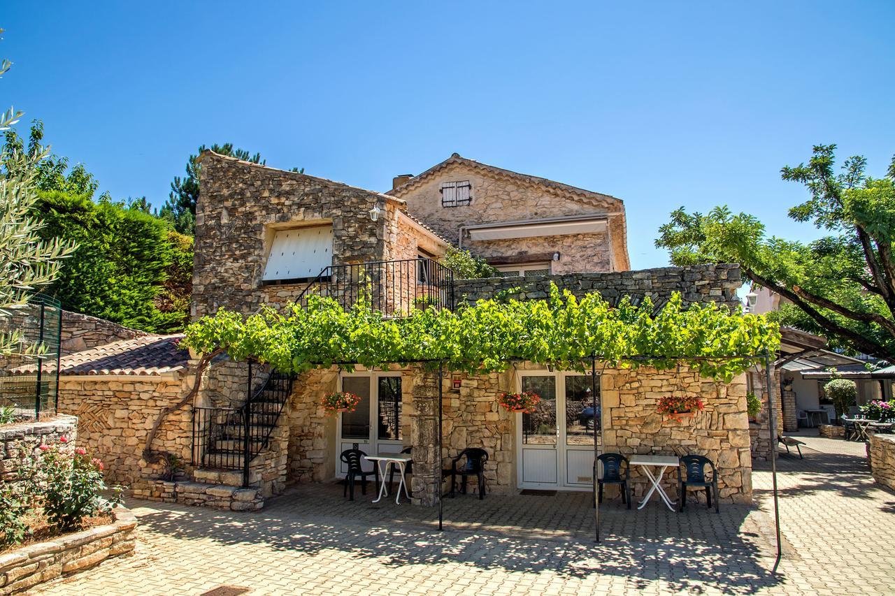 Logis Hotel Restaurant L'Escarbille Saint-Martin-d'Ardeche Luaran gambar